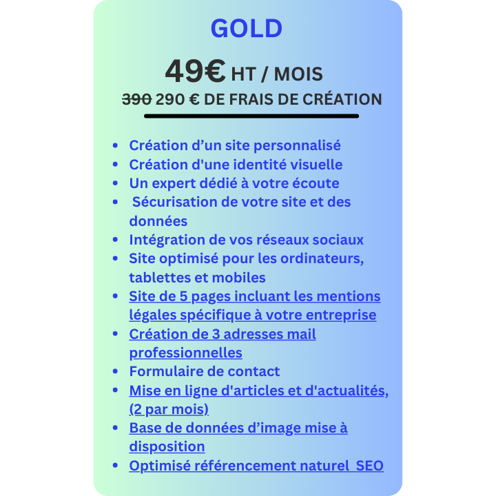tarif-creation-site-internet-Gold-azad-communication
